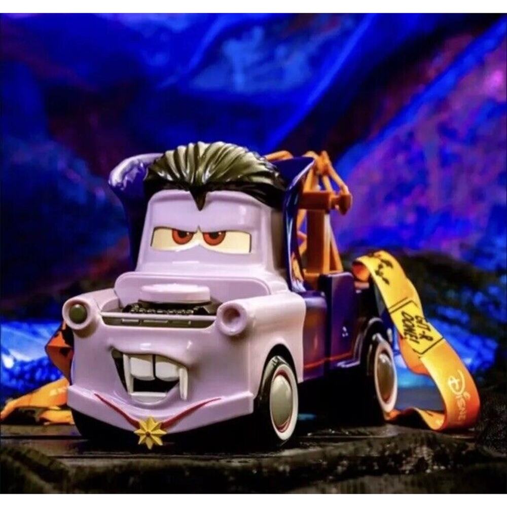 Disneyland Disney Parks 2024 Vampire Tow Mater Halloween Popcorn Bucket